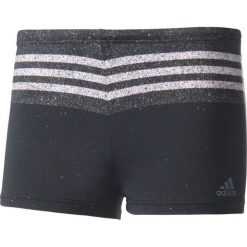 Kąpielówki męskie: Adidas Kąpielówki Infinitex Essence Flare 3-Stripes Boxer Czarne, Rozmiar 5 (BP9974*5)