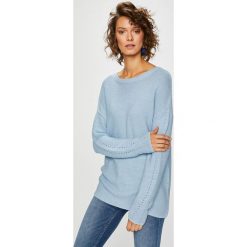 Medicine - Sweter Basic. Szare swetry klasyczne damskie MEDICINE, m, z bawełny, z okrągłym kołnierzem. Za 79,90 zł.