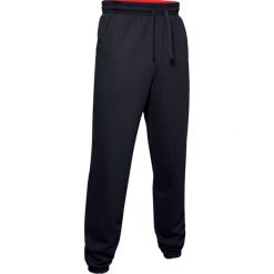 Under Armour Performance Originators Fleece Pant 1345596-001. Czarne spodnie męskie xl, z bawełny. W wyprzedaży za 249,99 zł.