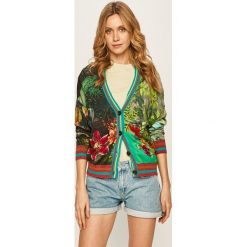 Desigual - Kardigan. Swetry damskie Desigual, s, bez wzorów, z bawełny. W wyprzedaży za 349,90 zł.
