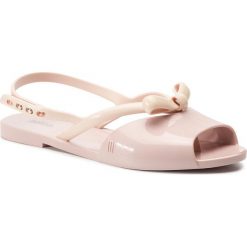 Sandały MELISSA - Ela Sandal Ad 32631 Pink/Beige 51716. Różowe klapki damskie Melissa, bez wzorów, z tworzywa sztucznego, bez obcasa, na obcasie. Za 269,00 zł.