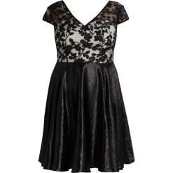 Sukienki hiszpanki: Chi Chi London Curvy SUZETTE Sukienka koktajlowa black/nude