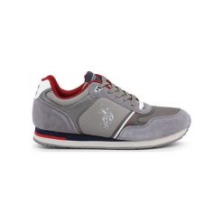 U.S. POLO ASSN. tenisówki męskie 43 szare. Szare trampki męskie U.S. Polo Assn., bez wzorów, bez zapięcia. W wyprzedaży za 199,00 zł.