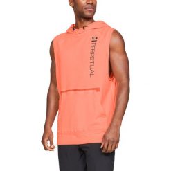 Under Armour Perpetual Bluza Pomarańczowy. Pomarańczowe bluzy męskie Under Armour, xxl, bez wzorów, z bawełny, bez kołnierzyka, bez rękawów, bez kaptura. Za 343,95 zł.