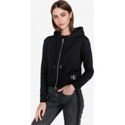 Calvin Klein Bluza Czarny. Czarne bluzy damskie Calvin Klein, m, bez wzorów, z bawełny, bez rękawów, bez kaptura. Za 464,95 zł.