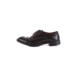Derby Base London QU01702. Szare półbuty męskie marki Base London, bez wzorów, bez zapięcia. Za 362,93 zł.