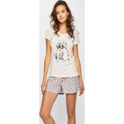 Henderson Ladies - Piżama. Białe piżamy damskie Henderson Ladies, s, bez wzorów, z elastanu, bez rękawów. W wyprzedaży za 59,90 zł.