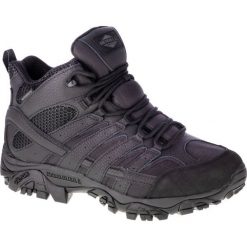 Merrell MOAB 2 Mid Tactical J15853. Czarne buty trekkingowe męskie Merrell, bez zapięcia. W wyprzedaży za 469,99 zł.