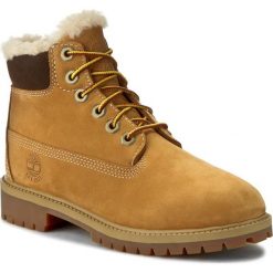 Trapery Timberland 6 In Prm A1BEI/TB0A1BEI2311. Pomarańczowe buty trekkingowe damskie Timberland, bez obcasa, bez zapięcia. W wyprzedaży za 499,00 zł.