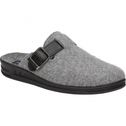KAPCIE PANTO FINO 8122-F-G. Szare kapcie męskie Panto Fino. Za 59,99 zł.