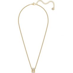 Swarovski - Naszyjnik Stone. Żółte naszyjniki damskie Swarovski, z kryształem, metalowe. Za 379,90 zł.