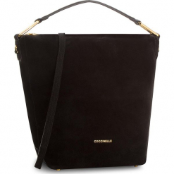 Torebka COCCINELLE - CD1 Liya Suede E1 CD1 13 01 01 Noir/Noir 001. Czarne torebki klasyczne damskie marki Coccinelle, ze skóry. W wyprzedaży za 979,00 zł.