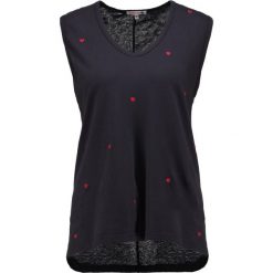 Topy damskie: Sundry MUSCLE LITTLE HEARTS Top soft black