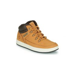Buty Dziecko Timberland DAVIS SQUARE TDEUROSPRINT. Żółte trampki dziewczęce Timberland, bez wzorów, bez zapięcia. Za 349,00 zł.