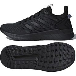 Czarne Buty adidas Questar Ride B44806. Czarne buty sportowe męskie Adidas, z materiału, z paskami. W wyprzedaży za 289,00 zł.