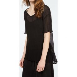 T-shirty damskie: Koszulka „Dinaytwon” w kolorze czarnym