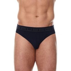 Slipy męskie: Brubeck Slipy męskie COMFORT COTTON granatowe r. S (BE00290A)