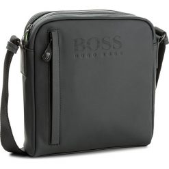 Saszetka BOSS - Hyper_NS Zip 50385959 001. Czarne torby męskie skórzane Boss, bez wzorów, ze skóry ekologicznej, młodzieżowe. W wyprzedaży za 399,00 zł.