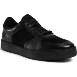 Sneakersy CLARKS - Hero Jump 261494917 Black Combi. Czarne sneakersy męskie Clarks, bez wzorów, ze skóry, bez zapięcia. W wyprzedaży za 259,00 zł.