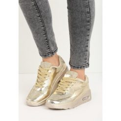 Złote Buty Sportowe Taylor. Żółte buty sportowe damskie marki NEWFEEL, z gumy. Za 59,99 zł.