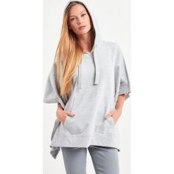 BLUZA Armani Exchange. Szare bluzy damskie Armani Exchange, s, bez wzorów, z bawełny, bez rękawów, z kapturem. Za 639,00 zł.