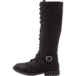Buty zimowe damskie: Head over Heels by Dune TIBBIE Kozaki sznurowane black
