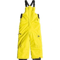 Spodnie narciarskie ''"Boogie"" w kolorze żółtym. Żółte spodnie chłopięce narciarskie Quiksilver. W wyprzedaży za 149,95 zł.