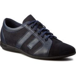 Półbuty SERGIO BARDI - Concordio FS127226717GR 407. Niebieskie półbuty skórzane męskie Sergio Bardi, na sznurówki. W wyprzedaży za 179,00 zł.