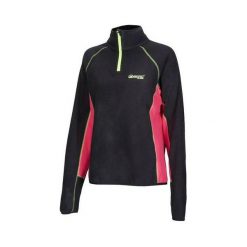 Bluzy damskie: BERG OUTDOOR Bluza damska Carbon Fibre Sweat czarno-różowa r. XL (HK3220502)