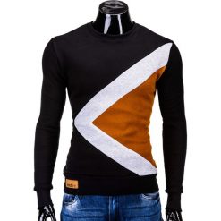 Bluzy męskie: BLUZA MĘSKA BEZ KAPTURA ERICO B575 – CZARNA