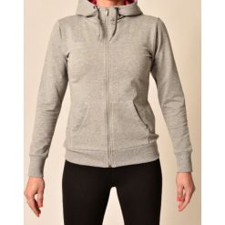 Umbro Bluza W Hood S Kapucí Grey Marl/Purple S. Szare bluzy sportowe damskie marki Umbro, s, z dzianiny, z kapturem. W wyprzedaży za 69,00 zł.