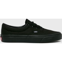 Vans - Tenisówki Era. Czarne trampki i tenisówki damskie Vans, bez wzorów, z gumy, na sznurówki. W wyprzedaży za 179,90 zł.