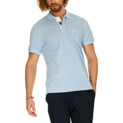 Koszulka polo w kolorze jasnoniebieskim. Niebieskie koszulki polo męskie GALVANNI, s, bez wzorów, polo, bez rękawów. W wyprzedaży za 74,95 zł.