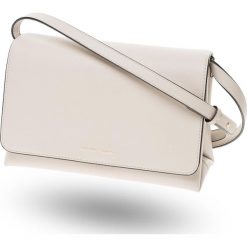 TOREBKA EMPORIO ARMANI. Szare torebki worki damskie Emporio Armani, w paski, ze skóry ekologicznej, na ramię, z nadrukiem, bez dodatków. Za 989,00 zł.