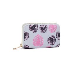 ACCCESSORIES 1W1-014-SS20 Różowy jasny. Różowe portfele damskie ACCCESSORIES, bez wzorów, ze skóry ekologicznej. Za 19,99 zł.