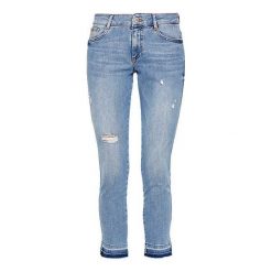 S.Oliver jeansy damskie 40 niebieski. Niebieskie jeansy damskie S.Oliver, s, z jeansu. W wyprzedaży za 232,00 zł.