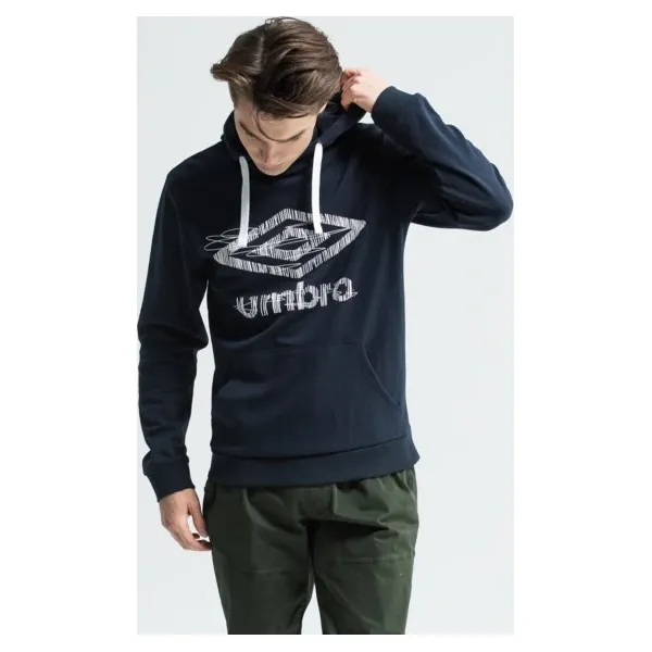 Umbro Bluza Anson , granatowy, rozmiar L. Niebieskie bluzy męskie Umbro, m, bez wzorów, z bawełny, wizytowe, z kapturem, bez rękawów, z kapturem. W wyprzedaży za 79,99 zł.