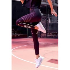 Leginsy ARVENA. Legginsy sportowe damskie IVET, bez wzorów, z materiału, na fitness i siłownię. W wyprzedaży za 49,00 zł.