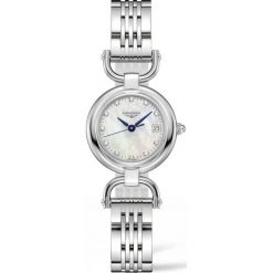 LONGINES PROMOCJA Equestrian Collection Etrier L6.130.4.87.6. Szare zegarki damskie LONGINES, ze stali. W wyprzedaży za 3720,00 zł.