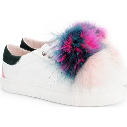 Patrizia Pepe Sneakersy. Trampki i tenisówki damskie Patrizia Pepe, ze skóry. Za 589,00 zł.