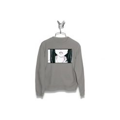 Bluza Anime Japan Girl Męska. Czarne bluzy męskie Failfake, s, bez wzorów, bez kołnierzyka, bez rękawów, bez kaptura. Za 170,00 zł.