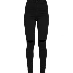 Rurki damskie: Missguided VICE Jeans Skinny Fit black