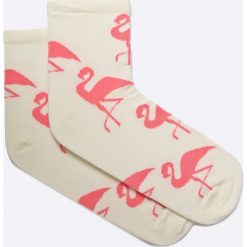 More - Skarpetki Casual. Białe skarpetki damskie marki More, bez wzorów, z elastanu. Za 9,99 zł.