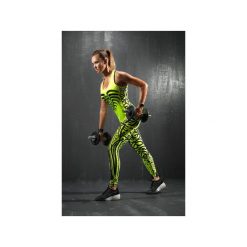 TOP ETNO - LIMONKA. Szare topy sportowe damskie marki Feelj!, l, z aplikacjami, z dzianiny. Za 119,00 zł.
