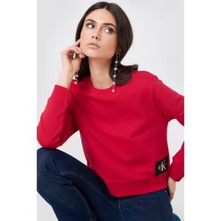 Bluzy damskie: Calvin Klein Bluza Harrisi True Icon Crew Neck – Red