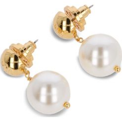Kolczyki damskie: Kolczyki TORY BURCH - Crystal Pearl Drop Earring 46691 Tory Gold/Pearl 137