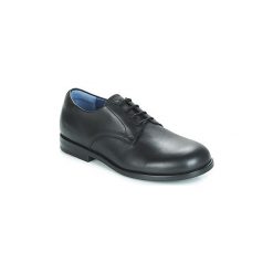 Derby Birkenstock JAREN. Czarne półbuty męskie Birkenstock, bez wzorów, bez zapięcia. Za 495,20 zł.