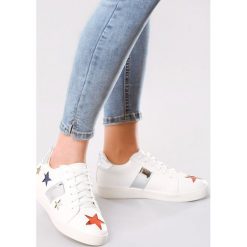 Biało-Srebrne Buty Sportowe Teran. Szare buty sportowe damskie Born2be, bez wzorów, sportowe. W wyprzedaży za 29,99 zł.