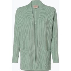 Lieblingsstück - Kardigan damski, zielony. Zielone swetry damskie Lieblingsstück, bez wzorów, z bawełny, bez rękawów, bez kaptura. Za 399,95 zł.