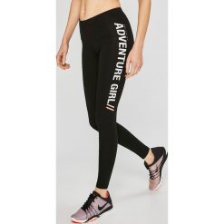 Only Play - Legginsy Adventure. Czarne legginsy we wzory marki Only Play, s, z elastanu. W wyprzedaży za 59,90 zł.